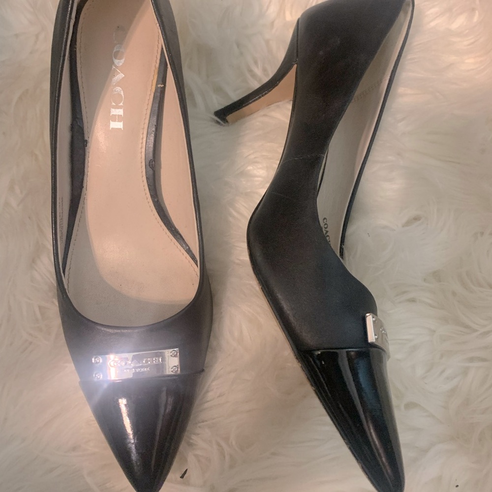Coach heels. Elegant